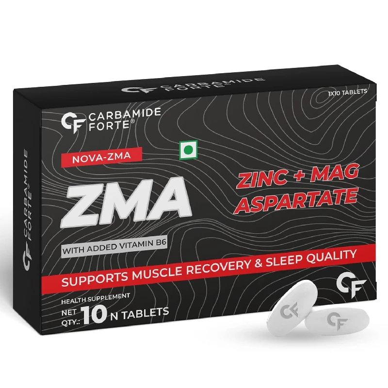 Carbamide Forte ZMA Supplements for Men & Women-Zinc and Magnesium Supplements with Vitamin B6